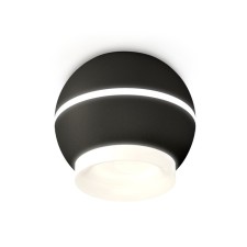 Ambrella Light Acrylic lamp, XS11102041, MR16 GU5.3 LED 3W, 4200K, black sand, white matte