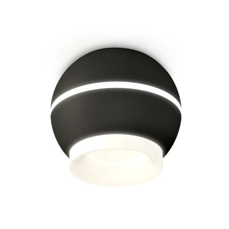 Ambrella Light Acrylic lamp, XS11102041, MR16 GU5.3 LED 3W, 4200K, black sand, white matte