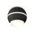 Black sand/white matte