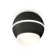 Ambrella Light Acrylic lamp, XS11102041, MR16 GU5.3 LED 3W, 4200K, black sand, white matte