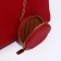 Bag Female Tout with zipper, red color