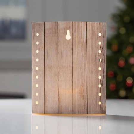 LED figure "Stars" 13 × 16 × 5 cm, cardboard, battery AAX2 (not in the kit), glow warm white-2