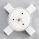Lamp "Deco" 4xLED 4W 4000K IP66 white 16x4.3x16 cm