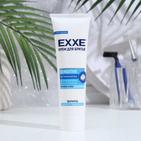 Shaving cream Exxe Sensitive for sensitive skin, 100 ml