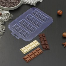 Form for chocolate and sweets plastic 