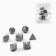 Cubes set for D&D (Dungeons and Dragons, DND) "Game time", Series: D&D, 7 pcs