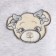Details for children, launched, gray color, height 68 cm