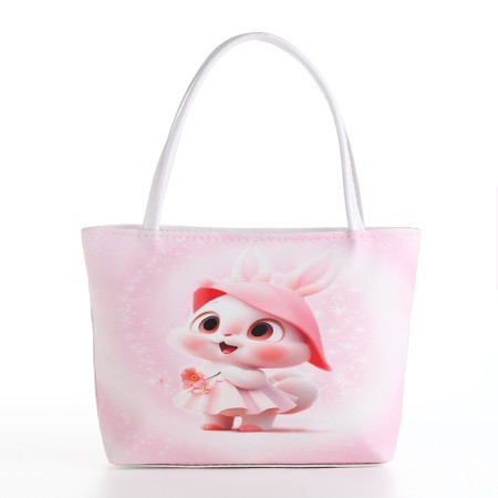 Bag Cort Rabbit, 23*5*16, lightning department, white-1