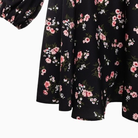 Women's dress Mist p. 48, black-6