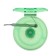 Inertial coil, plastic, diameter 6.5 cm, light green color, 808s