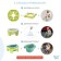 Handypotty road pot in a proprietary bag, lime color