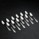 Tablespoon "Rapsodia", 20 cm, thickness 2 mm, silver color