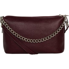 Cross-Bodi bag, lightning department, burgundy color