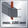 Lobzik Einhell TE-JS 100, 750 W, 800-3000 move/min, 45 °, 23 mm/move, Prop 100 mm, case