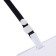 Horizontal badge 86 x 54 mm, erichkrause slider, textile tape, mix color