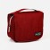 Velcro cosmetic bag, with hook, burgundy color