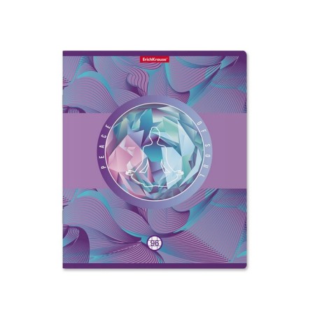 Notebook 96 LK ERICHKRAUSE Meditation, matte lamination, mix-3