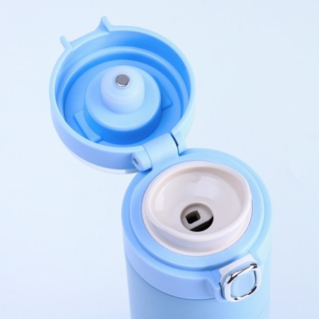 Thermal circle, 420 ml, Simple "unicorn", retains heat 8 hours, with thermometer-4