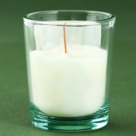 New Year's candle in a glass with a surprise inside "Magic", the aroma of cinnamon-1