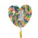 Caramel on the stick "Lolly Heart Big", mix 140 g