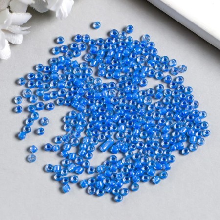 Beads "Zlatka" 08/0, 3 mm, 10 g 0211 Blue Mix-1