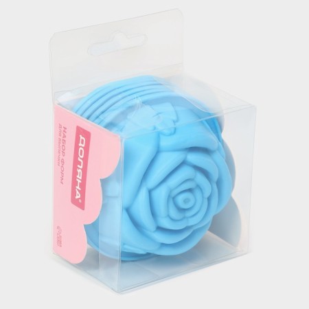 A set of baking forms “Rose”, silicone, 8 × 3.5 cm, 6 pcs, color mix-6