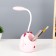Maneck table lamp LED 3W AKB USB Pink 11.5x10x30 cm Risalux