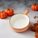 Porcelain cocoon Magistro "Cerera", 500 ml, d = 15 cm, color orange color