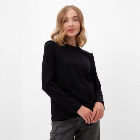 Women's Longsliva Minaku: Basic Line Black Color, size 50-52-3