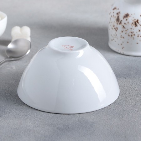 Porcelain porcelain "linen", 230 ml, d = 11 cm-2