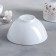 Porcelain porcelain "linen", 230 ml, d = 11 cm