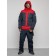 Male ski suit, size 52, dark blue color