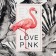 Ethel towel Love Pink 40x73 cm, 100% HL, sarzha 190 g/m2