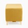 Albero Puff, Ultra Mustard fabric
