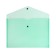 A4, 120 μm button, calligrata, transparent, green folder, green