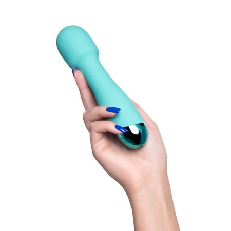 Vibrator "Dryuchka-Help", silicone, mint, 18.5 cm-8