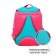 School backpack, 37 x 27 x 16 cm, ergonomic back, calligrata b "Kotik Korea"
