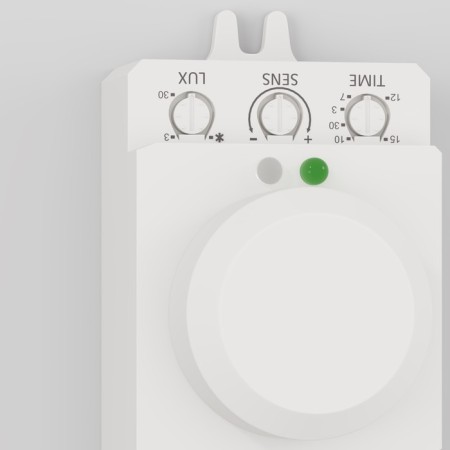 Microwave traffic sensor Technical SM-01, 300W, 9.3x4.2x4 cm, white color-1