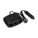 Torso cigarette lighter, 12-24 V, USB 1A, wire 50 cm