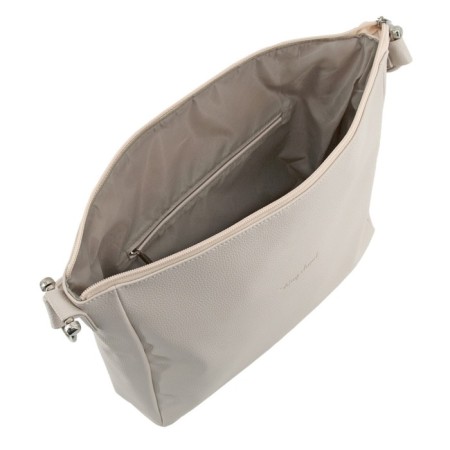 Women's bag B2797-23111, color light gray, artificial leather, 33x8x31 cm-1
