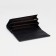 Women's wallet on magnets, black color