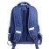 School backpack Bruno VisConti, 40 x 30 x 16 cm, ergonomic back, DAB, blue