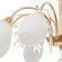 Chandelier 73196/8 E27 40W gold 80x80x42 cm Bayerlux