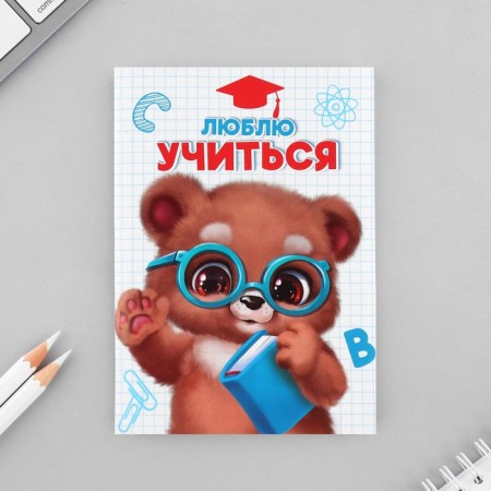 Gift set for graduation: notebook A6, 32l, stickers and magnetic bookmarks 2 pcs "Graduate"-3