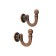 Hook for curtains ks003, one -rod, color copper