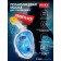 Bradex swimming and snork mask with an action camera mount, blue, size S