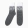 New Year. Women's socks, gray color, size 23-25