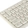 Smartbuy One 210 keyboard, wired, membrane, 104 keys, USB, white