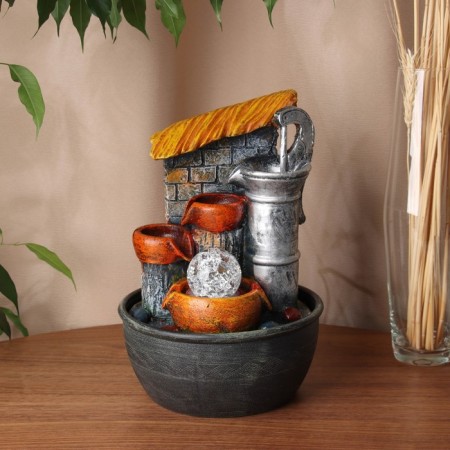 Fountain "Brick wall" 28x16 cm (with backlight)