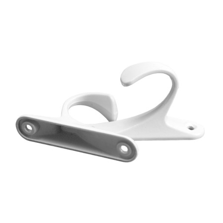 Hook for curtains KS101 CAPPIO, one -rod, white color, 2 pcs-1